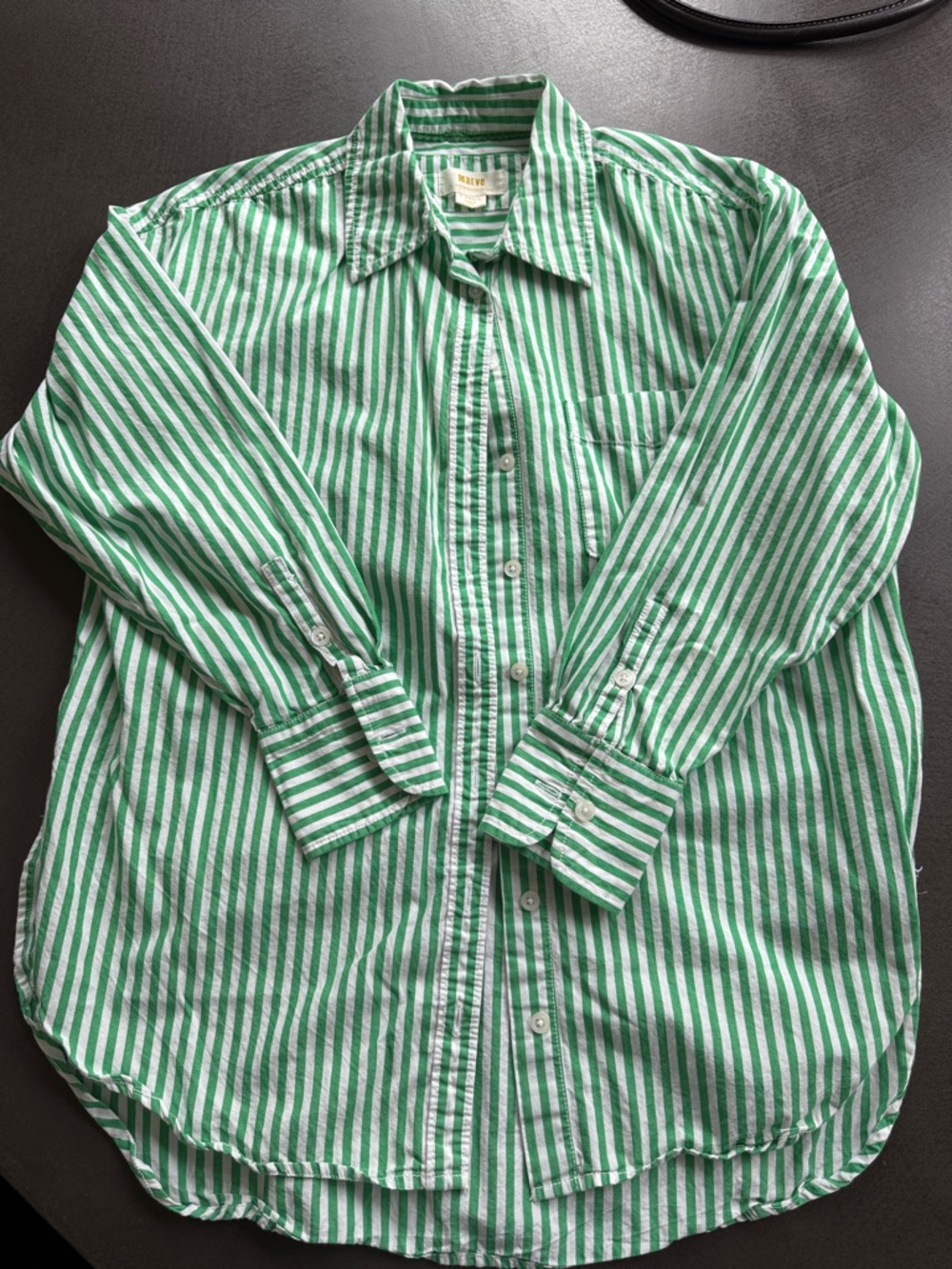 Maeve Oversized Women’s Button Up